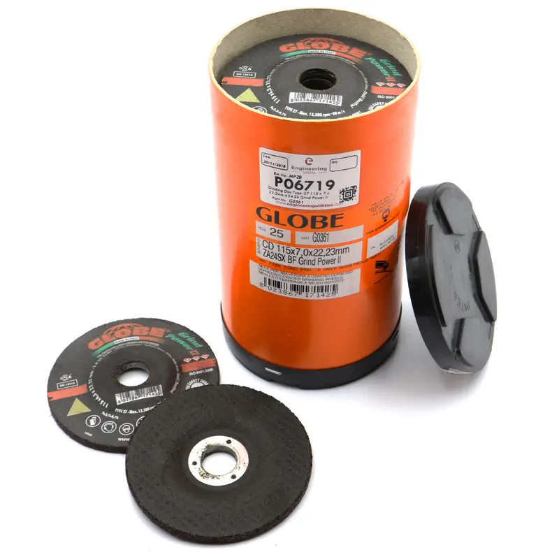 115 Mm × 7 Mm × 22 Mm Type 27 Grinding Disc – A24Sx 1
