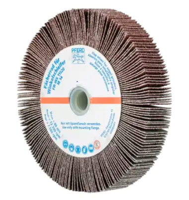 115 X 20Mm Flap Wheel – 80 Grit, M14 Thread Mount 1