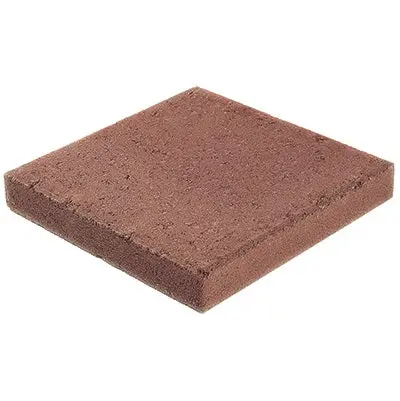 12-Inch Red Square Concrete Patio Paver For Stepping Stones 1