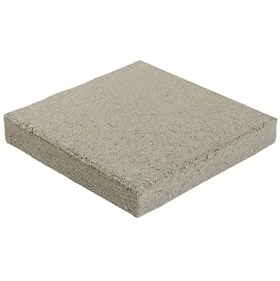 12-Inch Square Gray Concrete Stepping Stone – Patio Paver 1