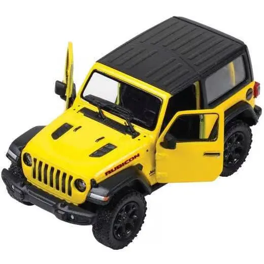 1:36 Scale 2018 Jeep Rubicon Diecast Model – Hard Top Or Open Top 1