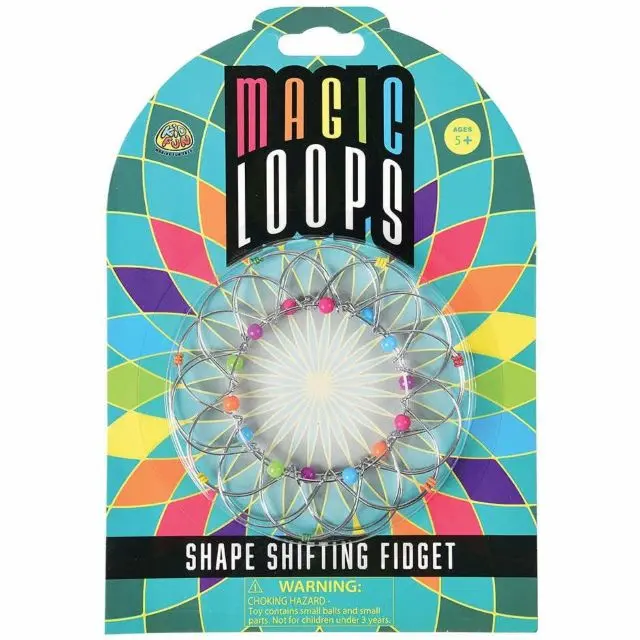 4-Inch Shape-Shifting Magic Loops Fidget Toy For Stress Relief 1
