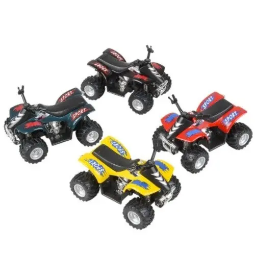 4-Wheel Atv Diecast Model Vehicle – 3.75-Inch Scale Collectible In Assorted Styles 1