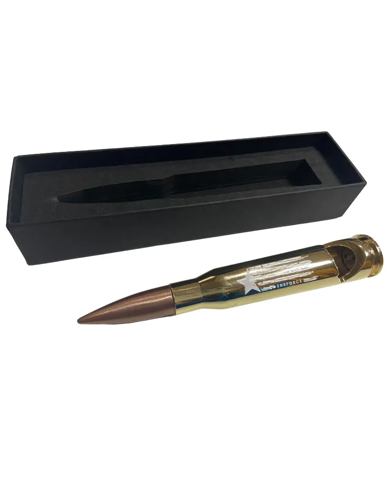 50 Caliber Bottle Opener – Gold Finish 1