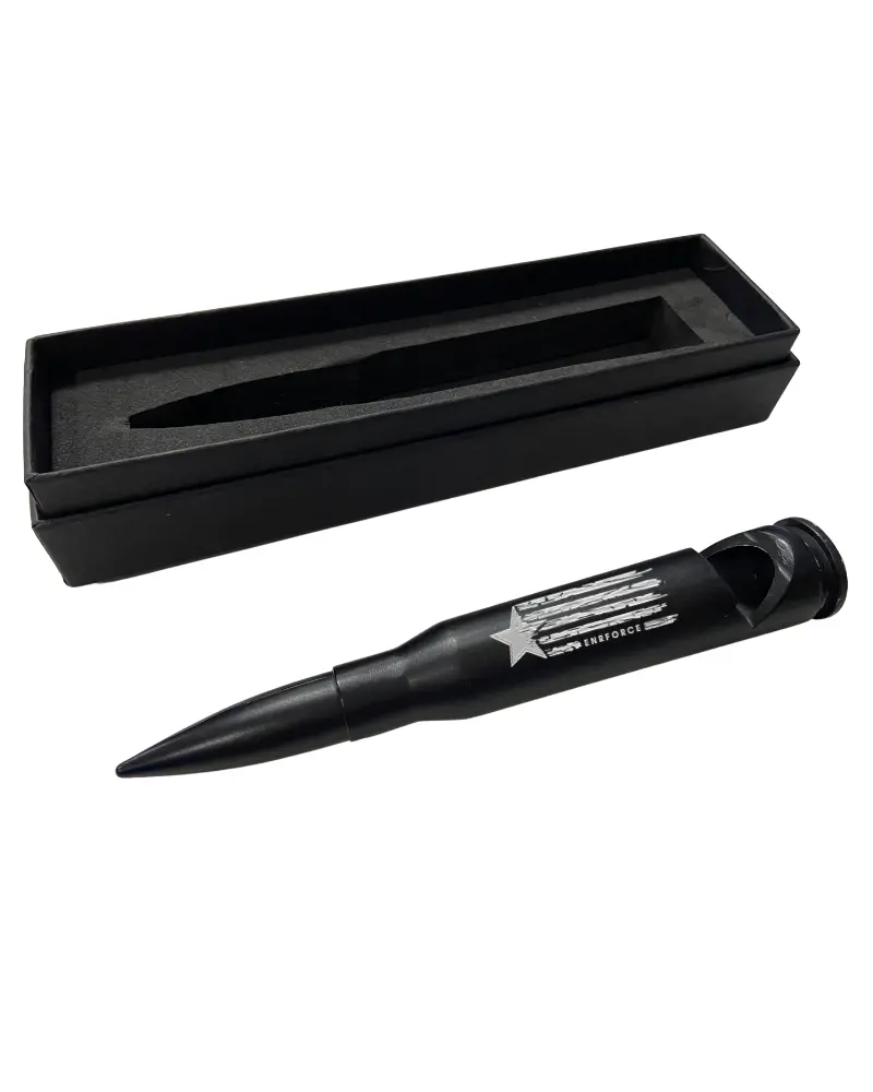 50 Caliber Bottle Opener – Matte Black 1