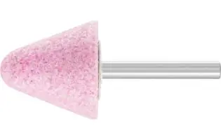 A4 Mounted Grinding Point, 6Mm Shank, Ar30 Aluminum Oxide, O5V Bond 1