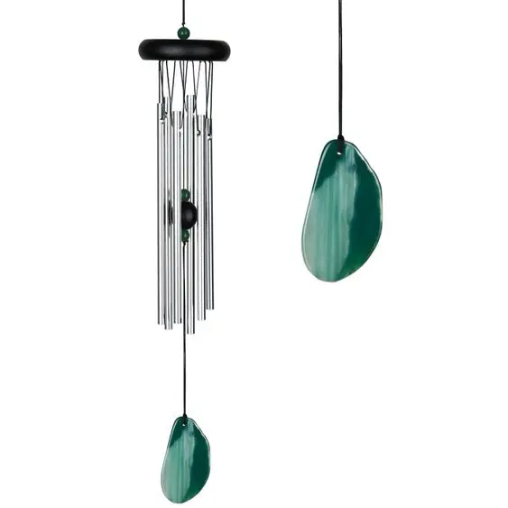 Agate Chime – Small Green Stone Wind Chime For Calm Spaces 1