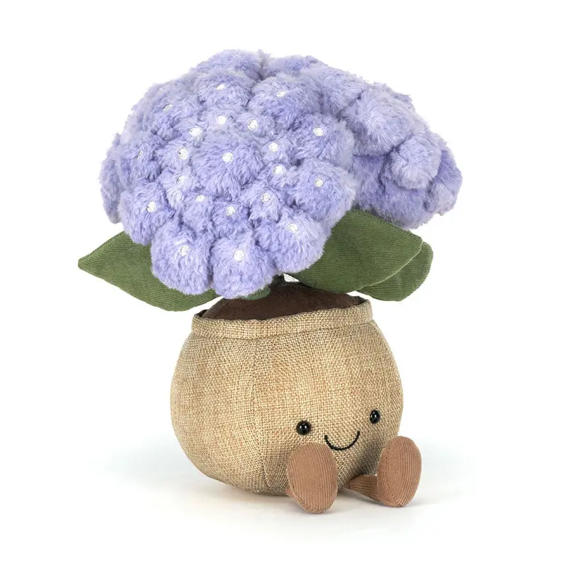 Amuseables Hydrangea Plush – Floral-Themed Stuffed Toy 1