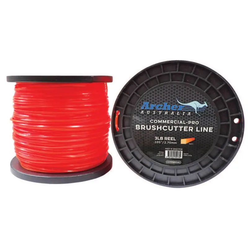 Archer Commercial-Pro 2.7Mm Square Nylon Trimmer Line – 3Lb Strength 1
