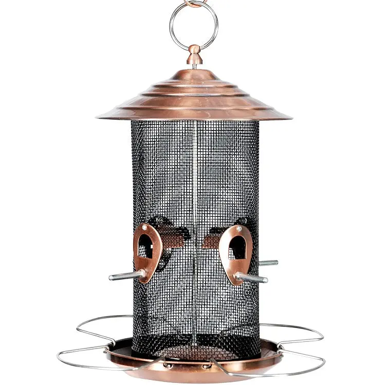 Audubon Brushed Copper Mesh Finch Feeder For Nyjer Seed (Model 23838) 1