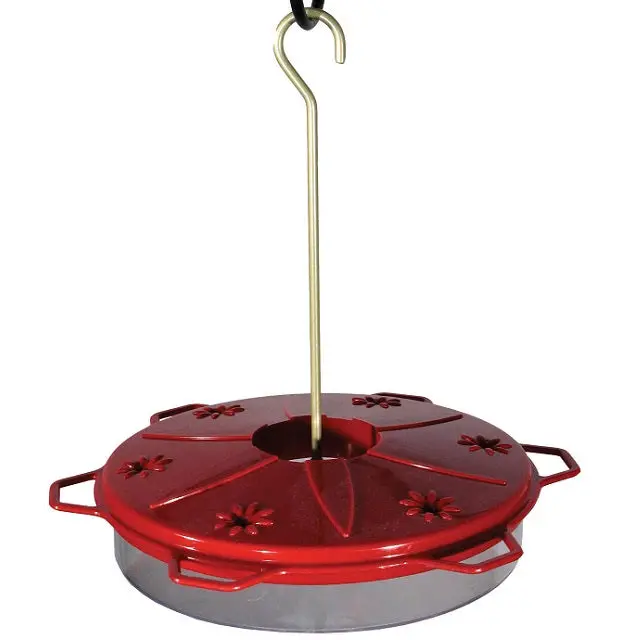 Audubon Classic Hummingbird Feeder – 12-Ounce Glass Reservoir 1