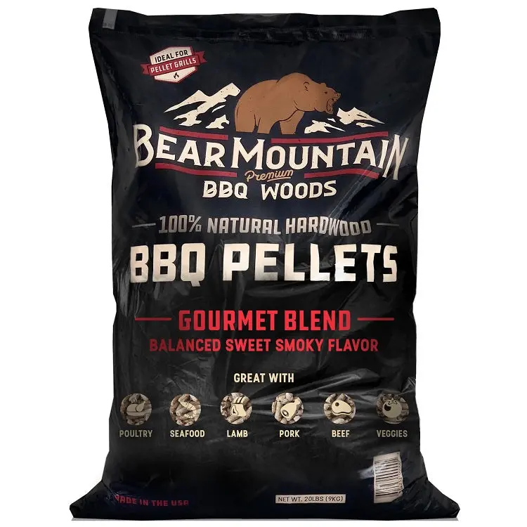 Bear Mountain Gourmet Blend Bbq Wood Pellets – 20 Lb Bag 1