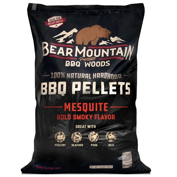 Bear Mountain Mesquite Bbq Wood Pellets – 20 Lb Bag 1