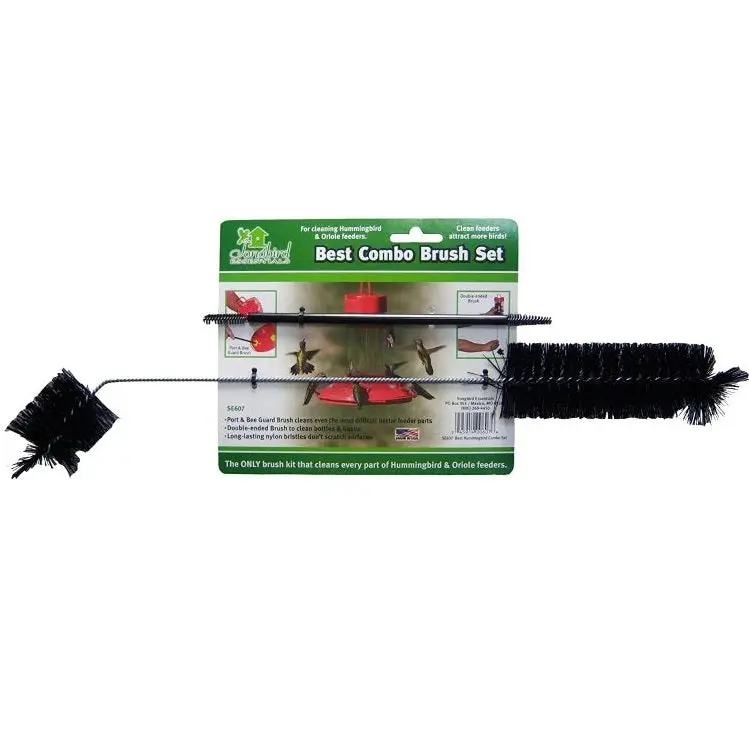 Best Hummingbird Feeder Cleaning Brush Set – 3-Piece Se607 Tool Kit 1
