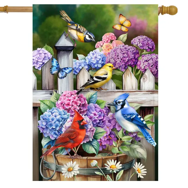 Birdwatching-Themed House Flag 1