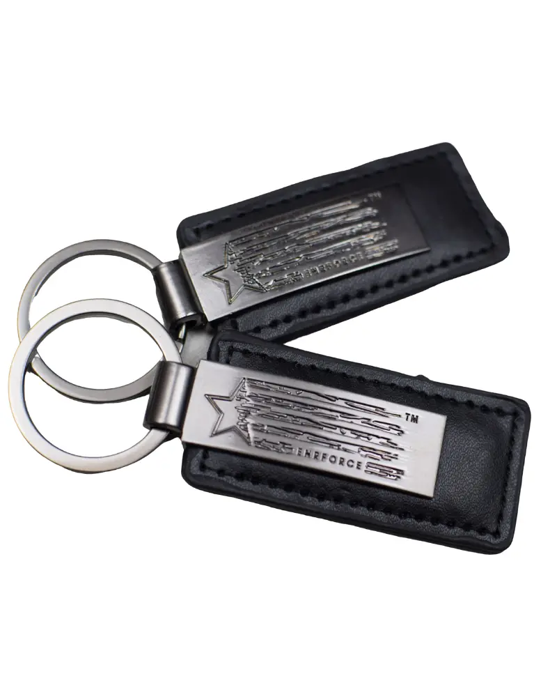 Black Matte Finish Premium Keychain 1