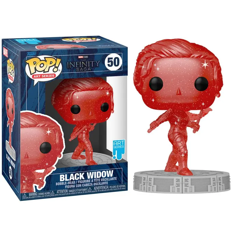 Black Widow Pop Art Vinyl Figure – Marvel Artist Series 1