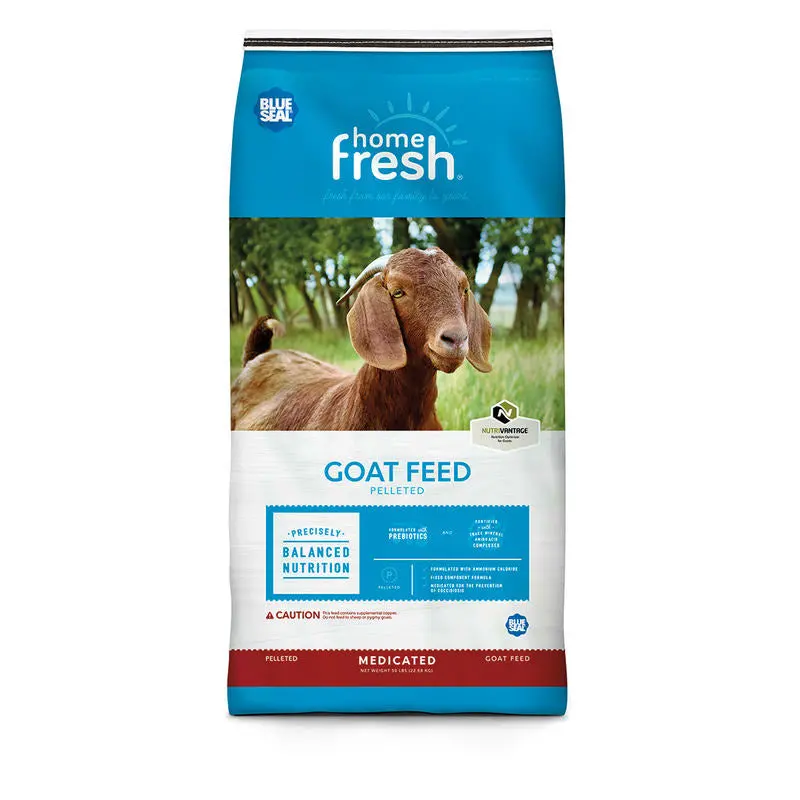 Blue Seal Home Fresh 16 Goat Feed – Grow & Finish Formula, 50 Lb Bag 1