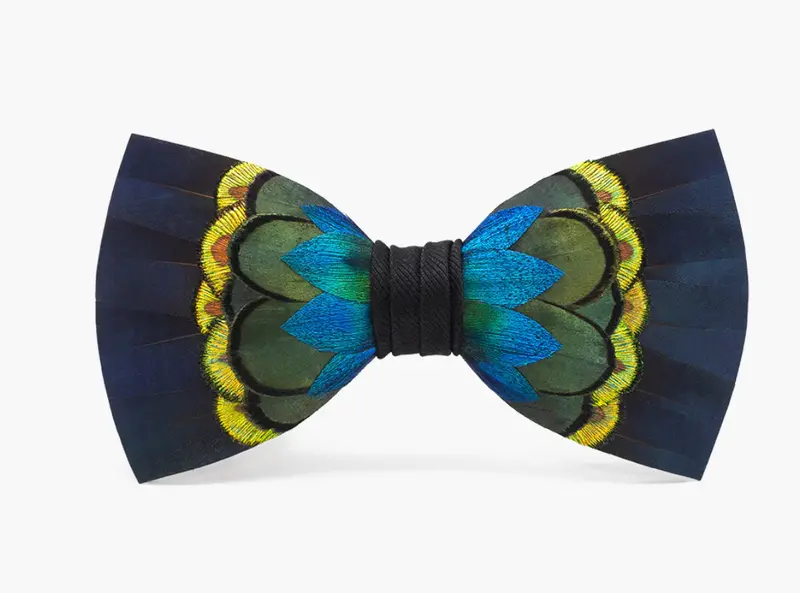 Brackish Handcrafted Silk Bow Tie 1