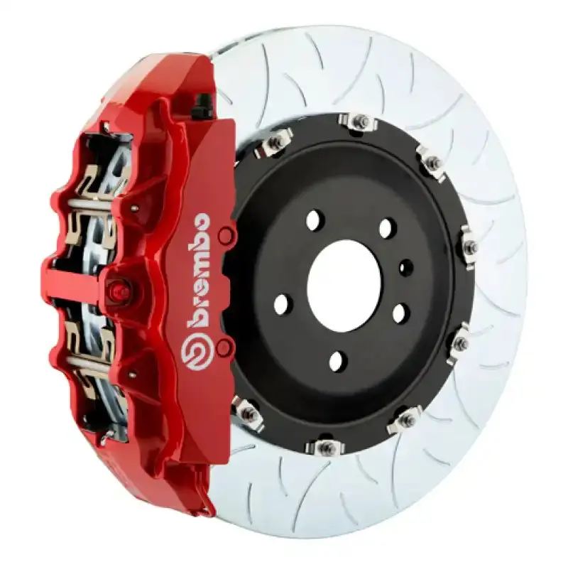 Brembo Gt Big Brake Kit – Front Slotted Two-Piece Rotors (380X34Mm) & 6-Piston Calipers For 2018+ Audi S4/S5 1