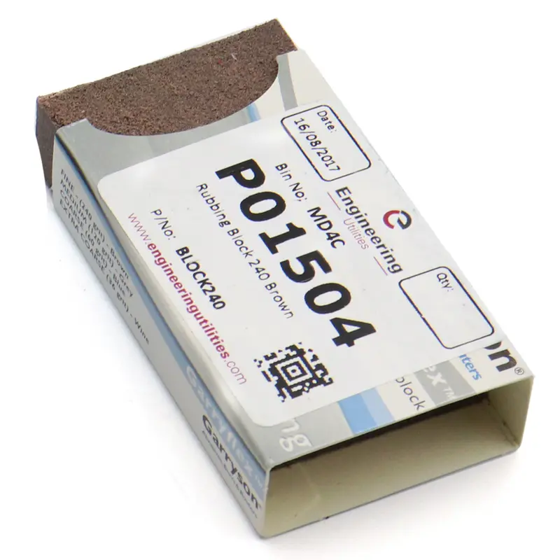 Brown 240-Grit Rubbing Block 1