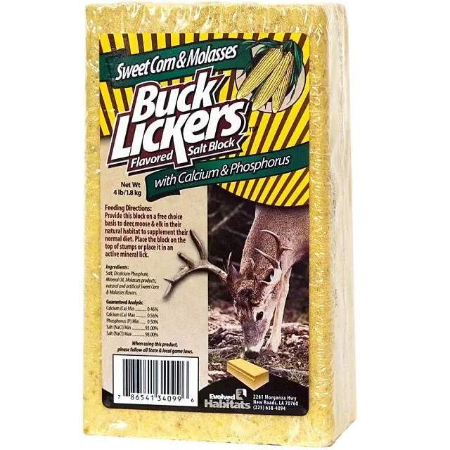 Buck Lickers Sweet Corn Deer Attractant Block – 4 Lb 1