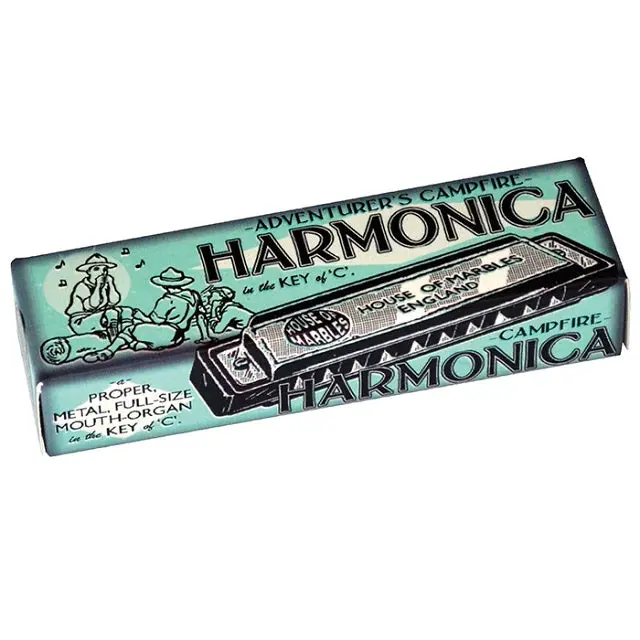 Campfire Harmonica – Adventure-Themed Musical Toy 1