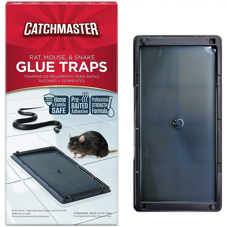 Catchmaster Glue Trap Pack – 2 Count Sticky Pest Catchers 1