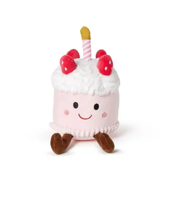 Celebration-Themed Birthday Cake Plush Toy 1