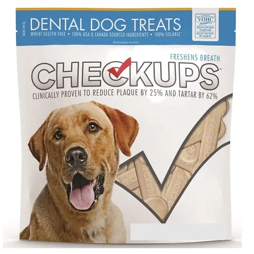 Checkups Dental Chews For Dogs – 24 Count, 48 Oz Total 1