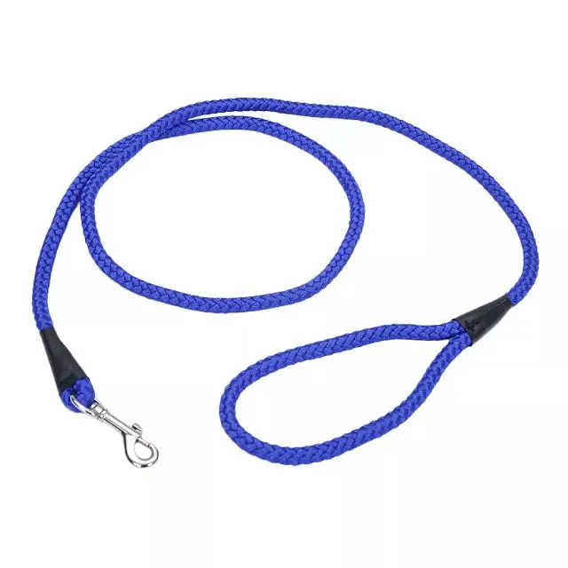 Coastal Rope Dog Leash – 6 Ft × 1/2", Navy Blue 1