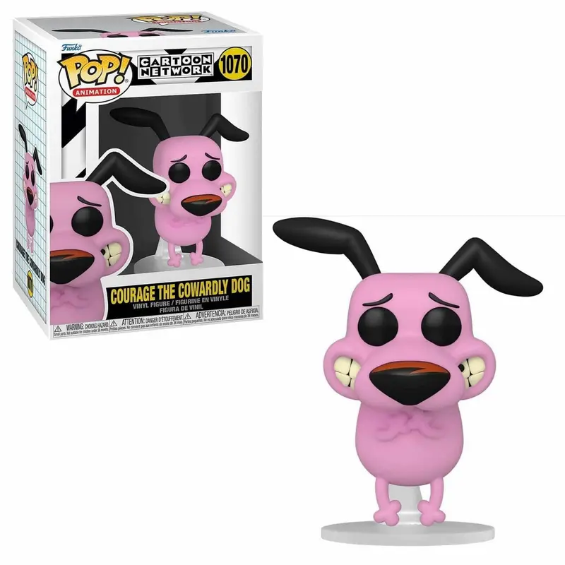 Courage The Cowardly Dog Pop Vinyl Figure – Animated Classic 1