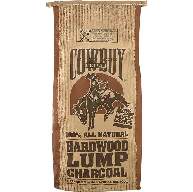 Cowboy Brand Natural Lump Charcoal – 20 Lb Bag 1