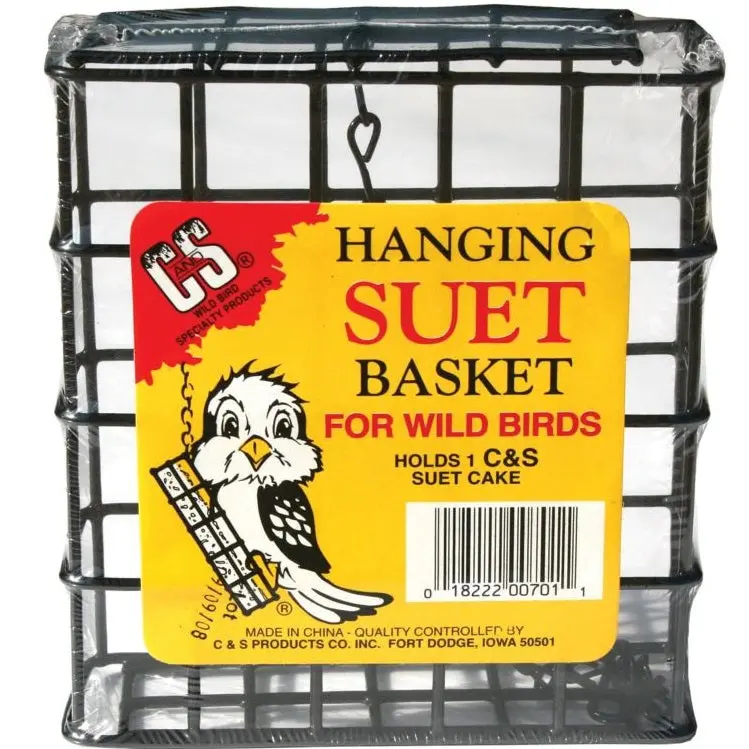 C&S Single-Port Suet Feeder For Wild Birds 1