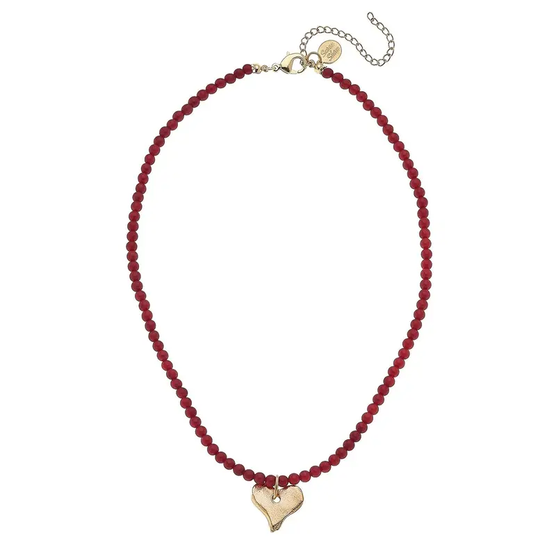 Delicate Heart Pendant Necklace – Ida Style 1