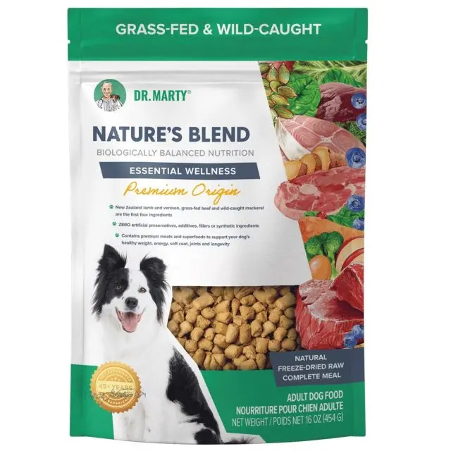 Dr. Marty Nature’S Blend Freeze-Dried Dog Food – Essential Wellness Formula 1