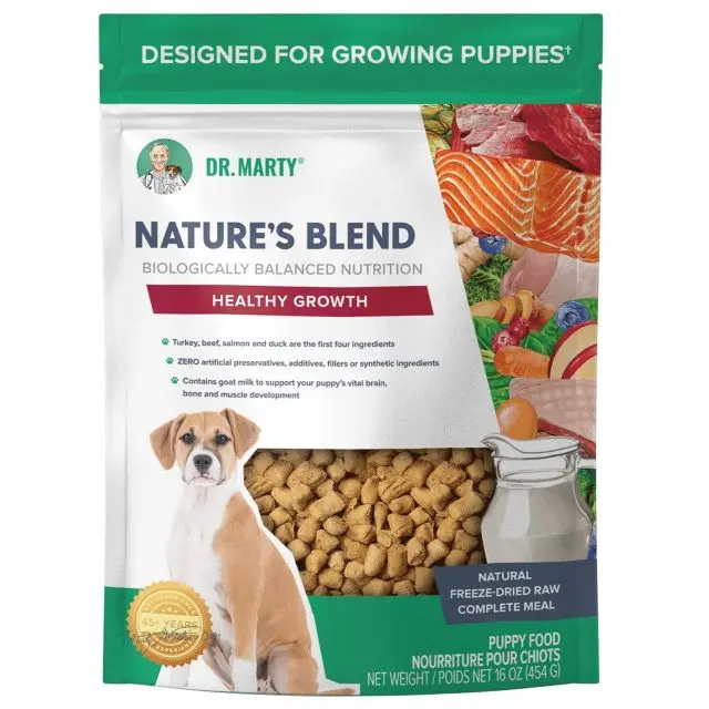 Dr. Marty Nature’S Blend Freeze-Dried Puppy Food – Healthy Growth Formula 1
