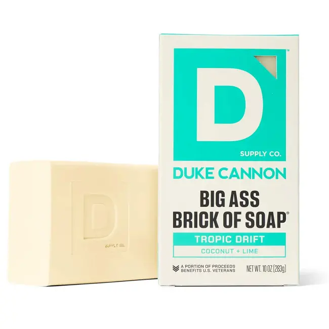 Duke Cannon Big Brick Soap – Tropic Drift Scent, 10 Oz Bar 1