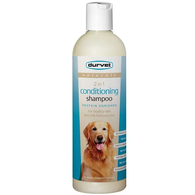 Durvet Naturals 2-In-1 Conditioning Shampoo For Dogs – 17 Oz 1