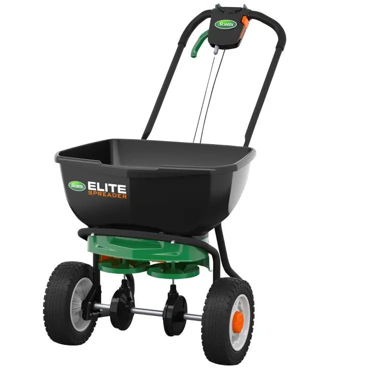 Elite Edgeguard Broadcast Spreader – Walk-Behind Model 1