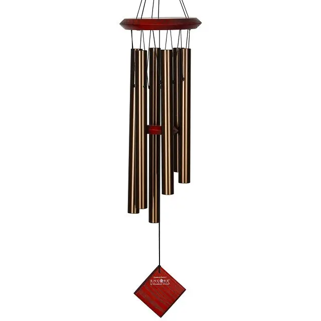 Encore Chimes Of Pluto Wind Chime – Bronze Finish With Tuned Aluminum Tubes 1