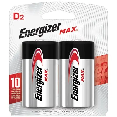 Energizer Max D-Cell Batteries – 2-Pack 1