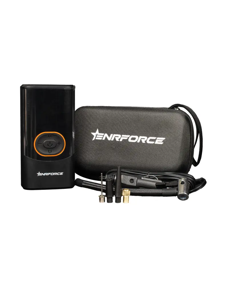 Enrforce Portable 12V Electric Air Compressor – Digital Tire Inflator With Led Gauge 1