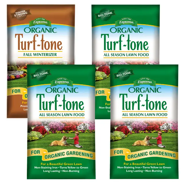 Espoma Organic Turf-Tone Lawn Food: Natural Care Program For Healthy Grass 1