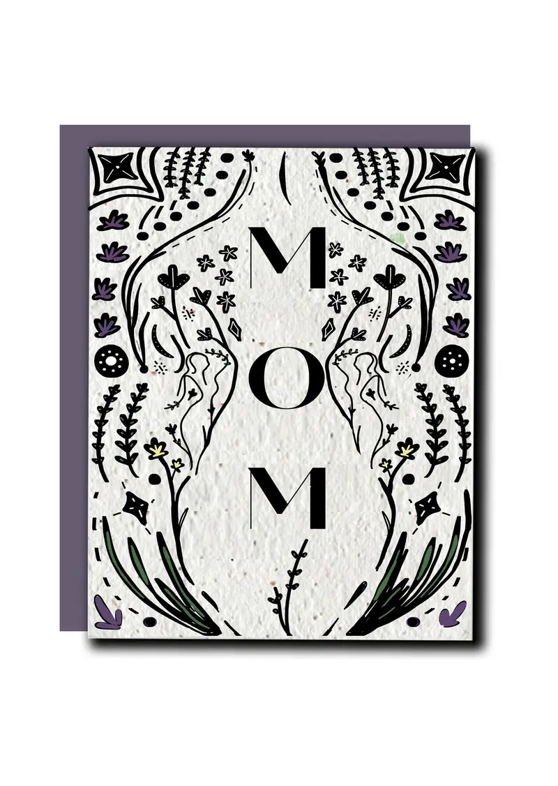 Eternal Love Wildflower Seed Paper Mom Card 1