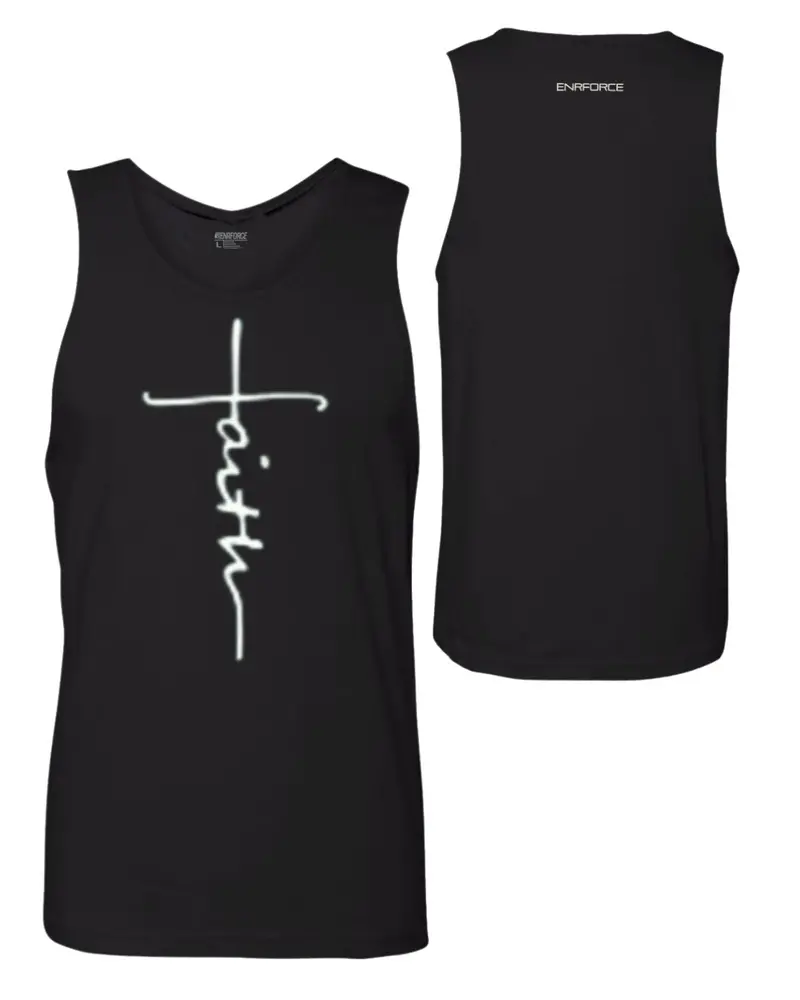 Faith-Inspired Cross Tank Top
