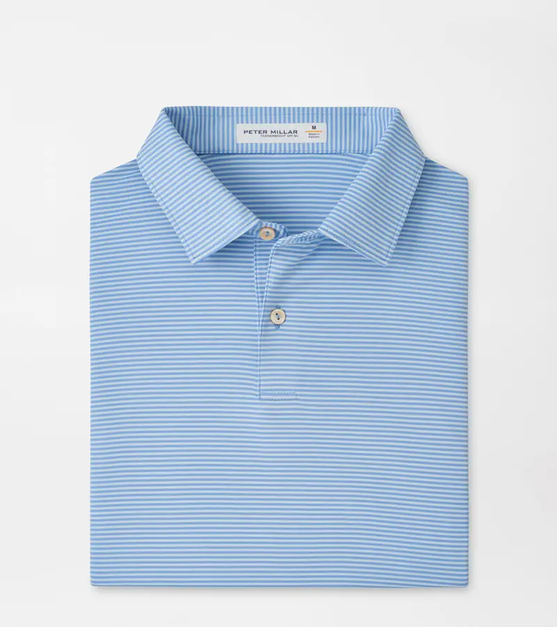 Featherweight Stripe Performance Polo 1