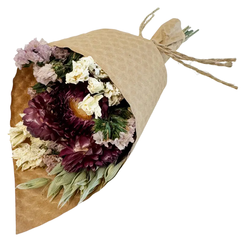 Field Of Flowers Mini Dried Bouquet – Rustic Wildflower Bundle 1