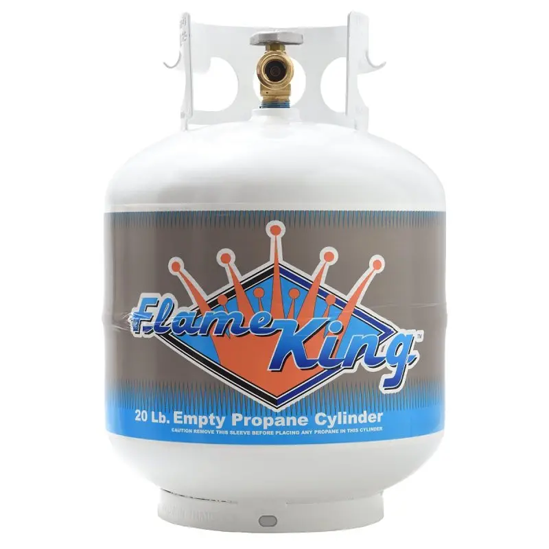 Flame King Empty Propane Cylinder – 20 Lb Capacity Tank 1