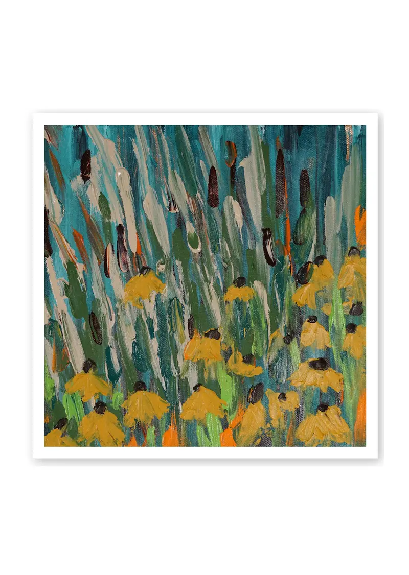 Floral Serenity Art Print 1